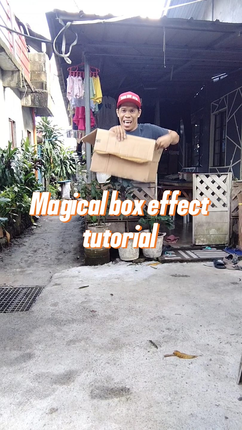 Magic box effect #tutorial | Gagarin Jeth | Facebook