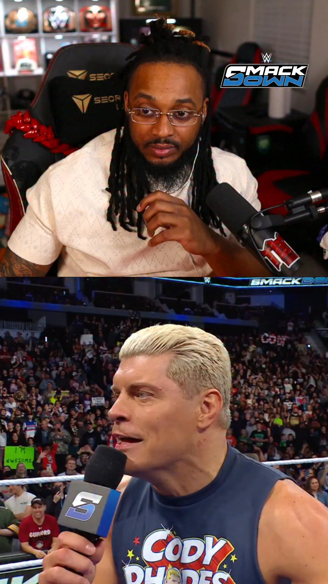 CODY RAHEEM RHODES lol! #WWE #CODYRHODES #prowrestling | Mike Trysun ...