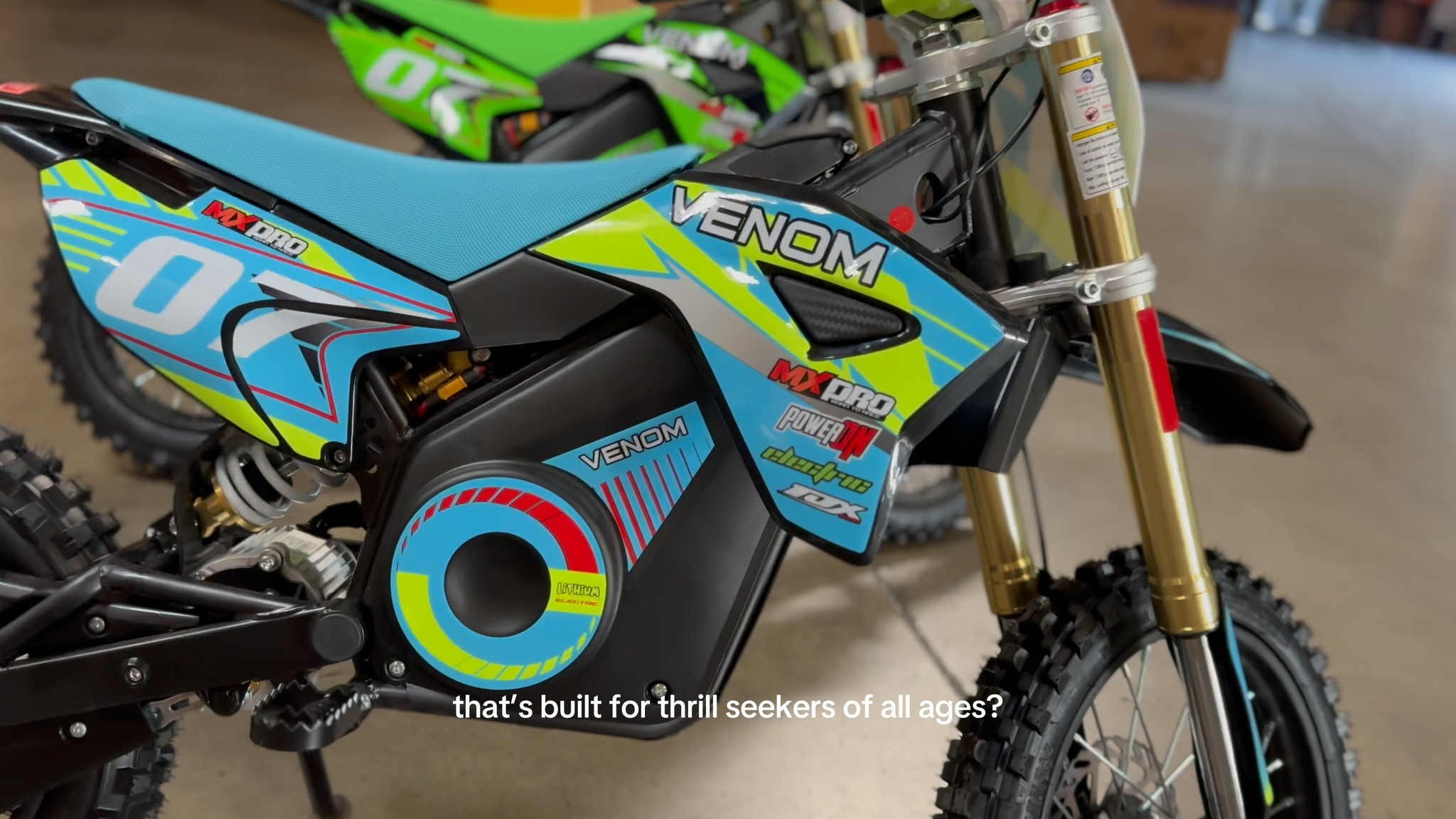 Power. Performance. Pure adventure. The Venom Pro 1600W Electric