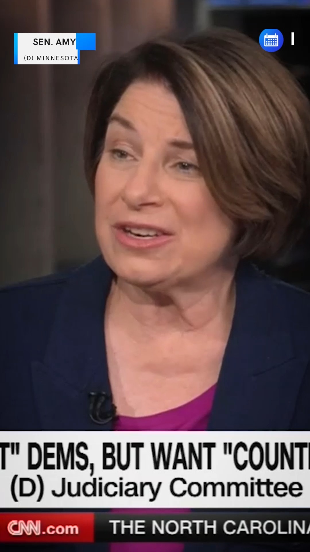 Listen to what Senator Amy Klobuchar has to say about the Trump and ...