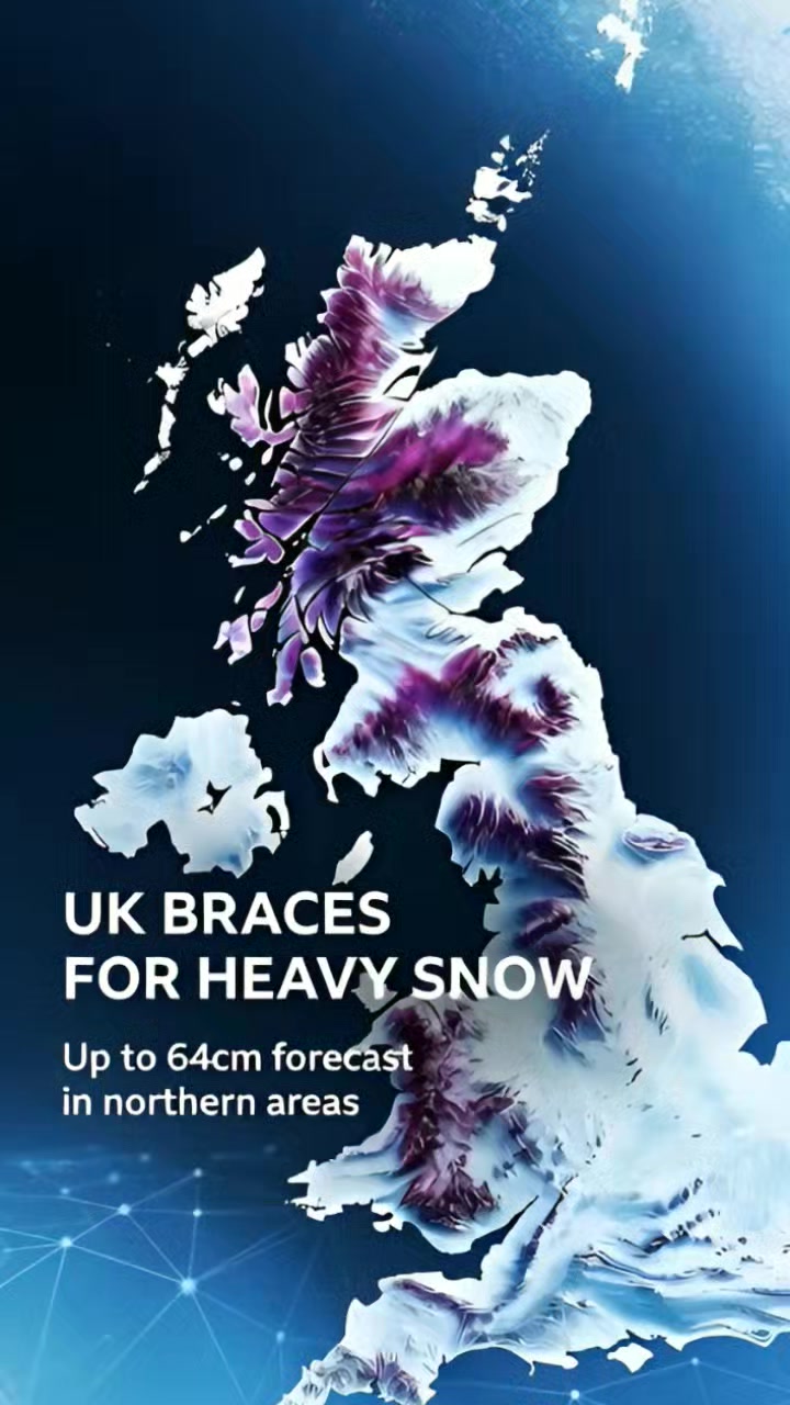 ️ UK Snow Maps Show 64cm Blizzard Risk – Even Devon Could See Snow! 🇬🇧 ...