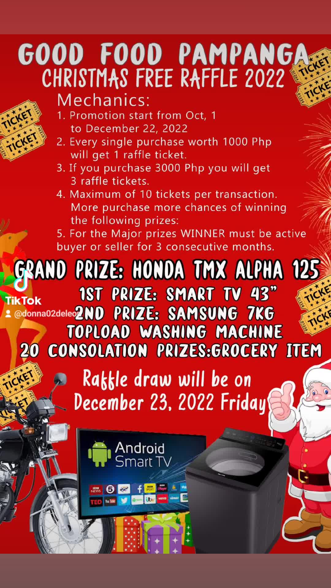 Free Raffle | Good morning beautiful people! We are open na Po. Pls be ...
