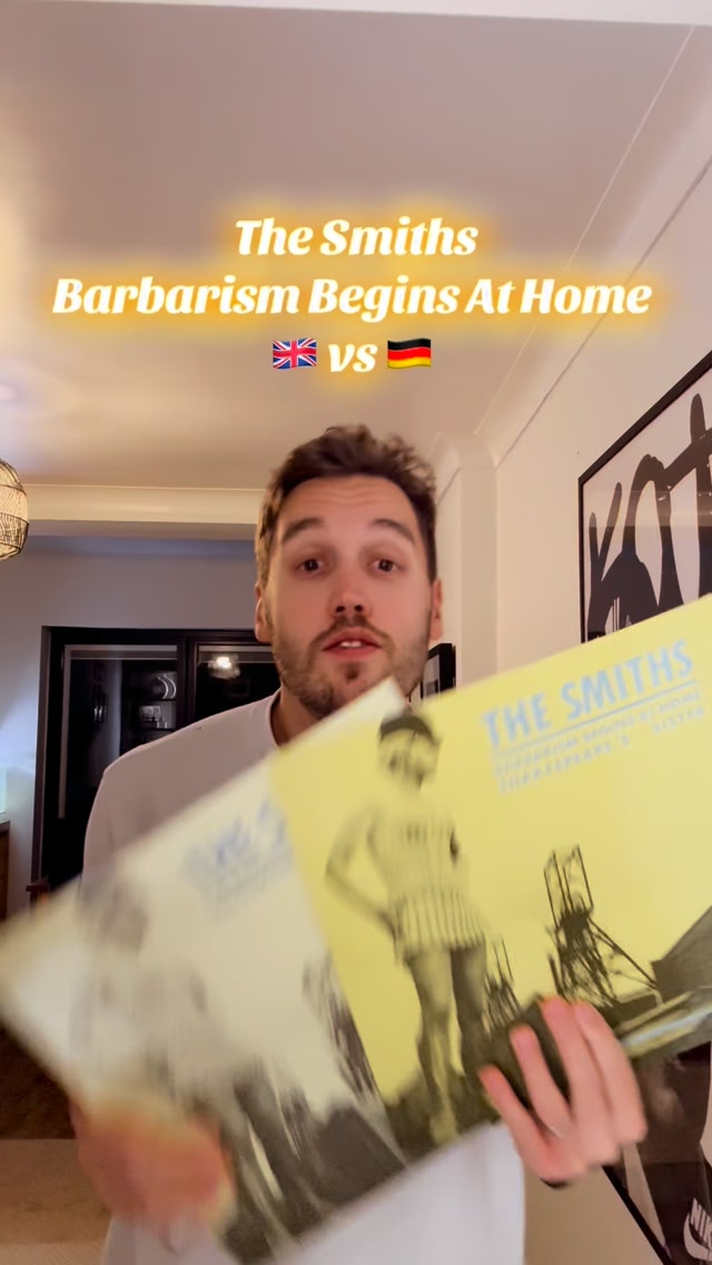 NEW IN: 💛🩵💛 The Smiths - Barbarism Begins At Home 🇩🇪 German