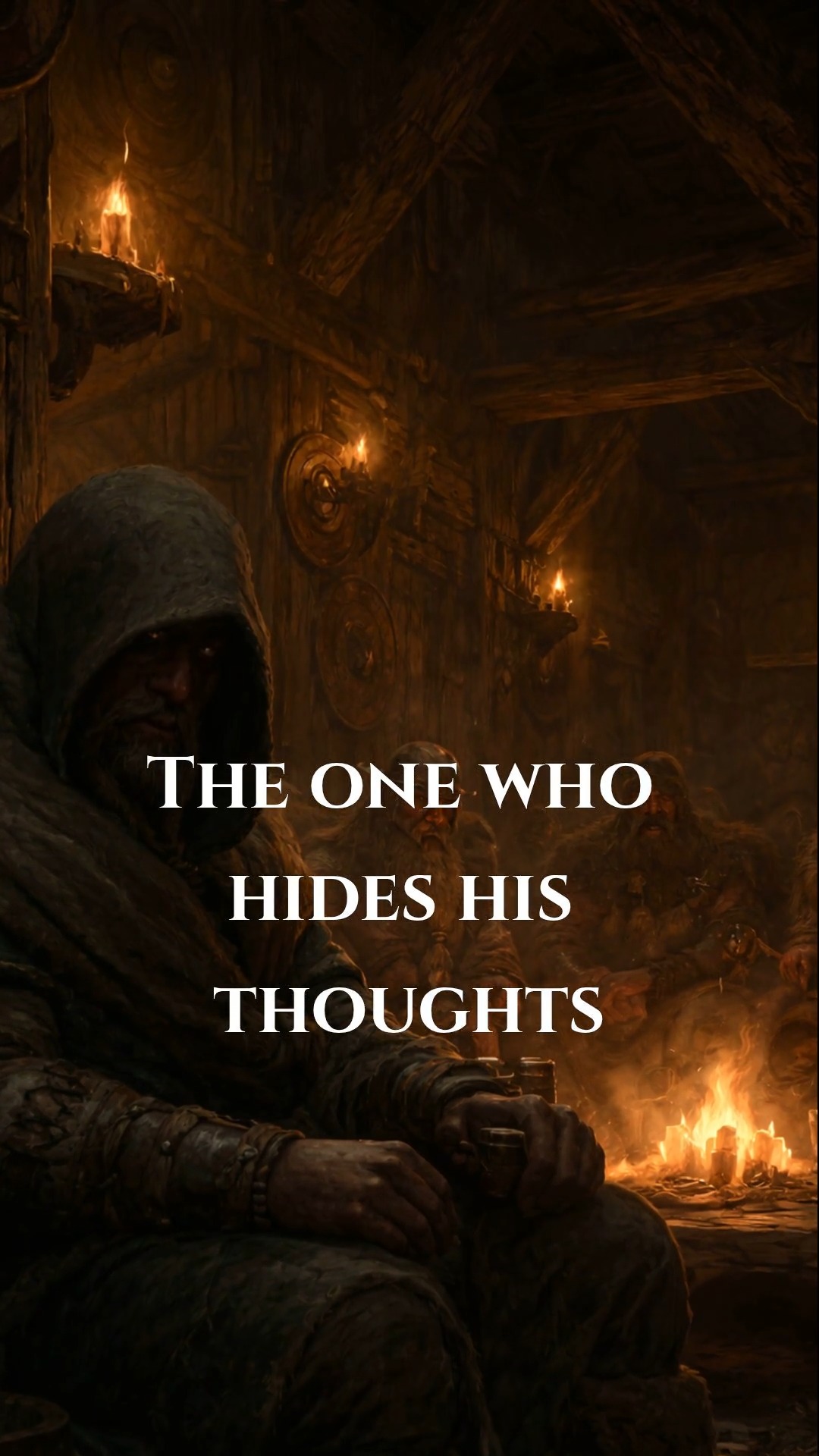 Words can protect you or betray you. The wise man does not empty ...