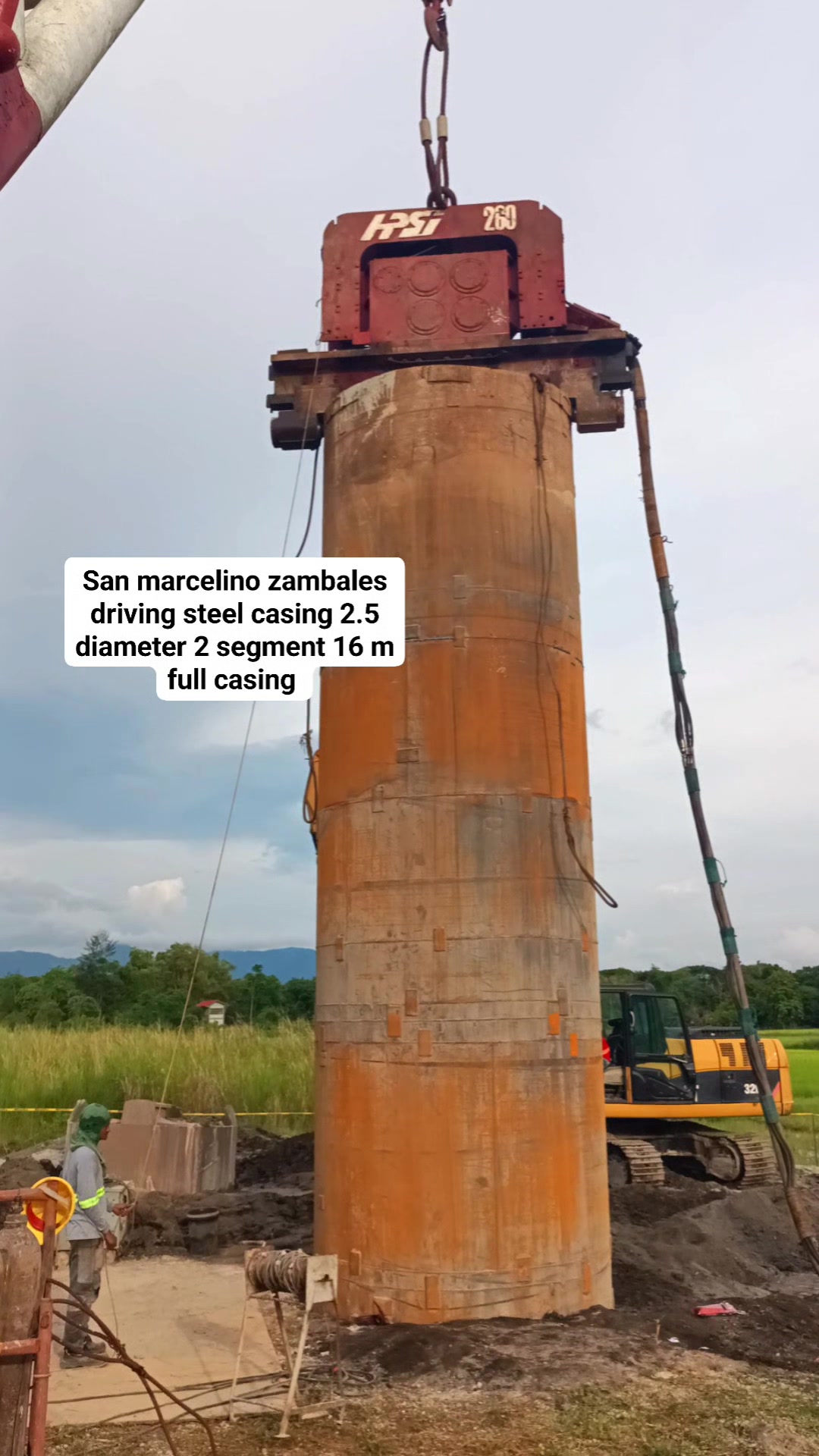 #construction bored pile driving still casing tower 16 🇨🇿🗼💪 | Nelson ...