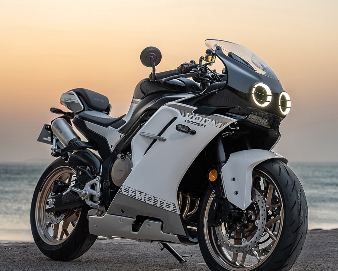 🏍️ The new CFMoto 500SR Voom arrives with Supersport design, 499cc ...