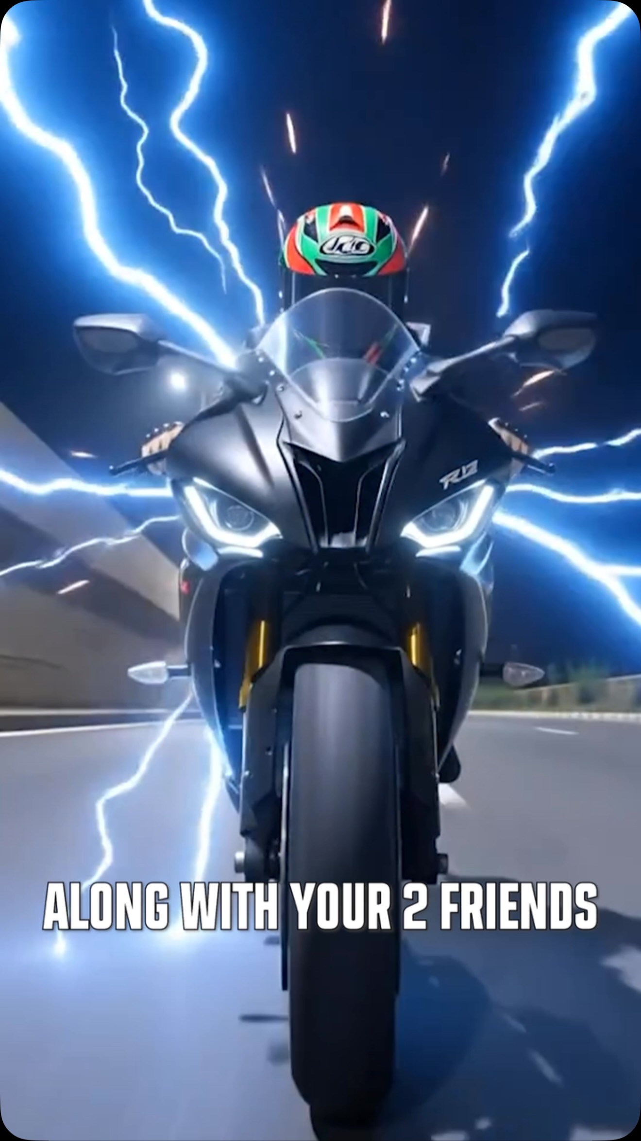 マイケル When the look hits different, you know the thunder is coming