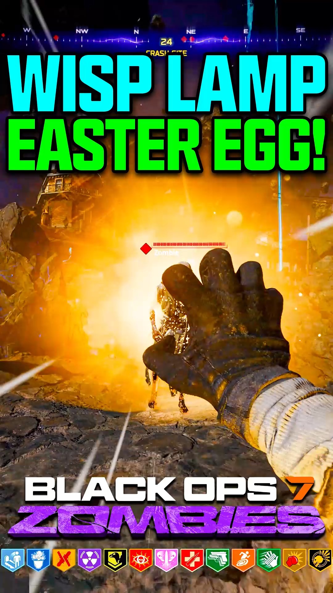 SECRET Wisp Lantern Easter Egg on Astra Malorum! (Black Ops 7 Zombies ...
