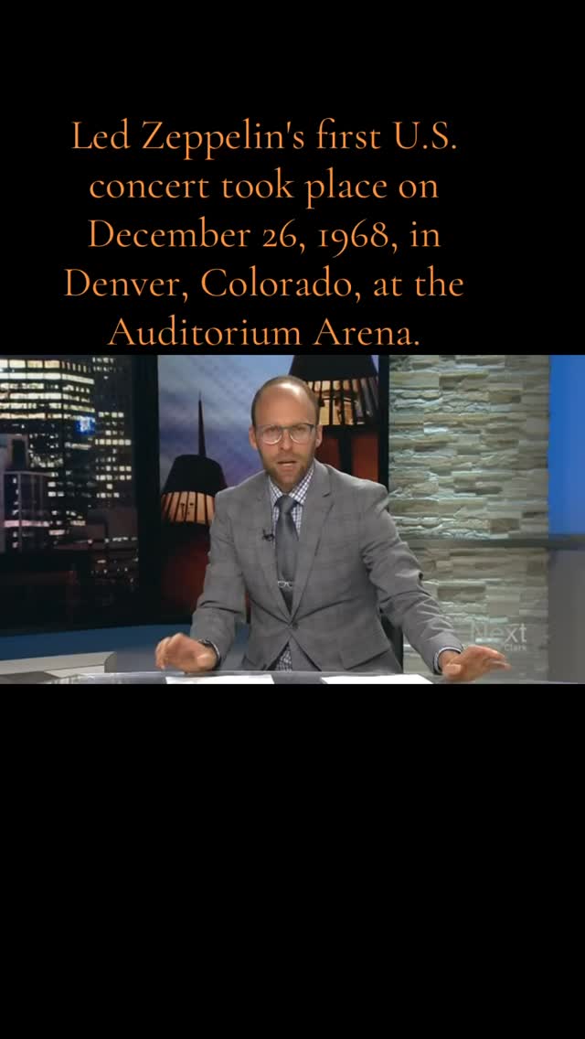 Led Zeppelin’s first U.S. concert took place on December 26, 1968, in ...