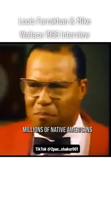 Listen to Luis farrakhan and Mike Wallace 1996 interview Very petriotic African American | We ...