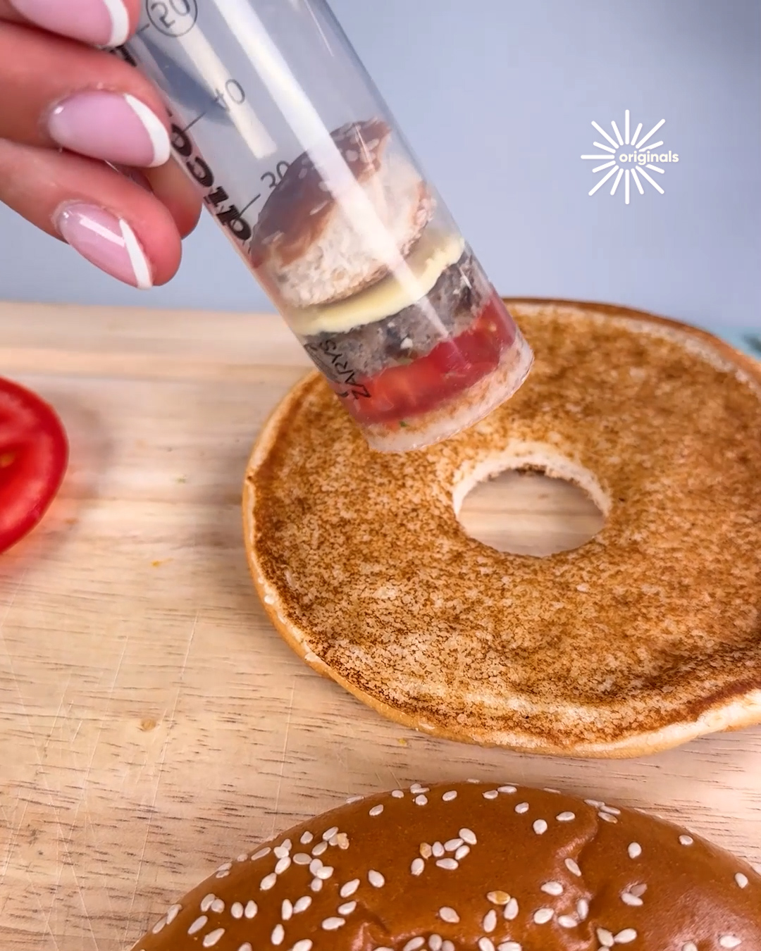 Mini eggs and burger bites breakfast🍔🍳 | MetDaan Tips