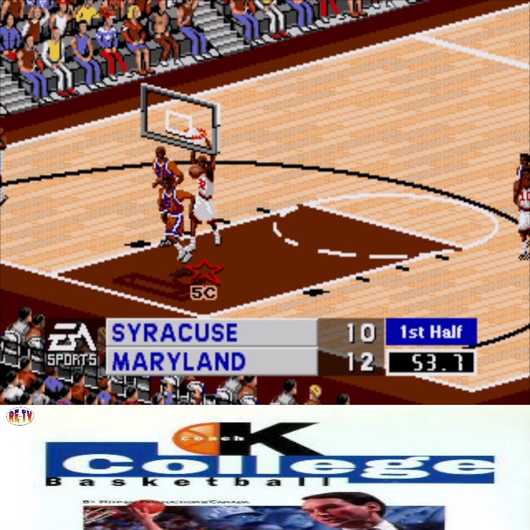 Coach K College Basketball | Sega | 1995