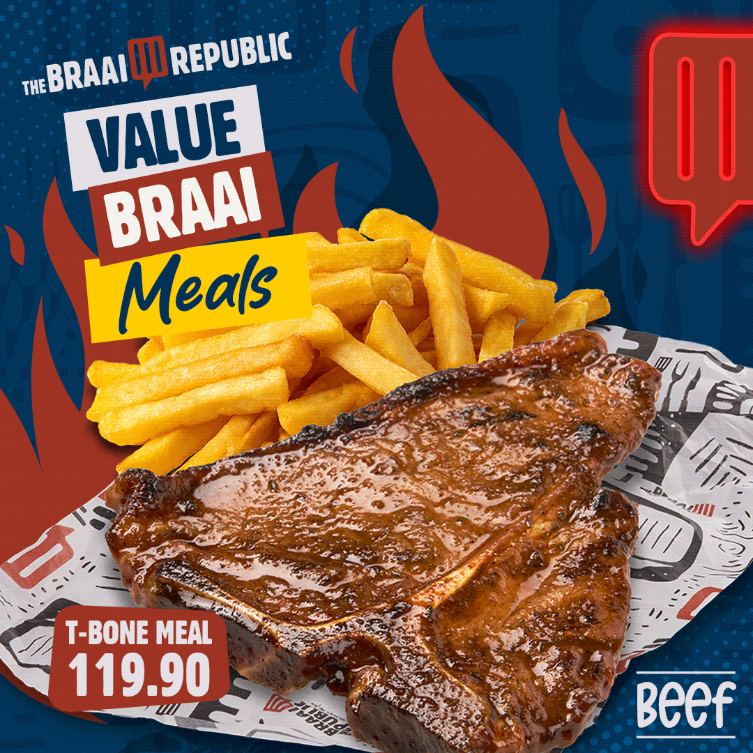 ADVERTISING: The Braai Republic is bringing the heat! From A-grade beef ...