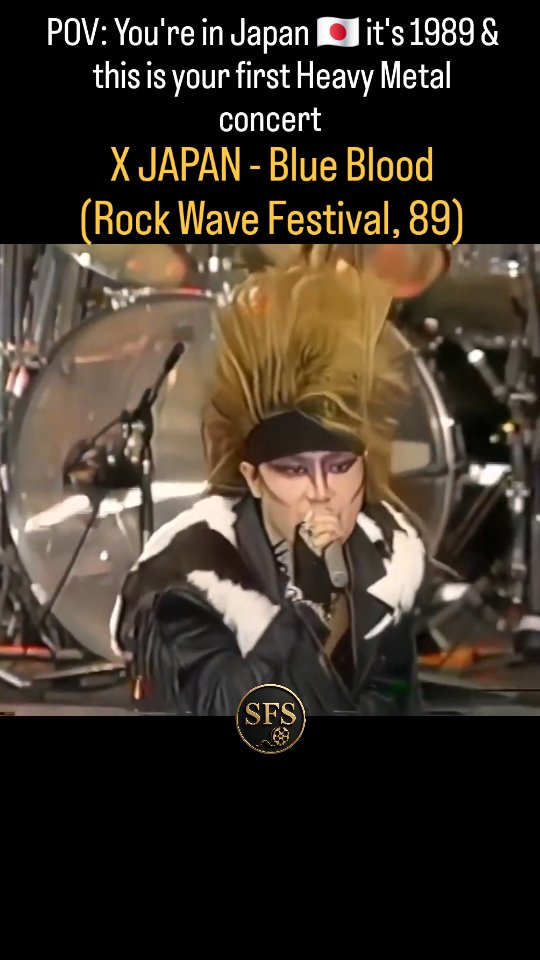 X JAPAN – Live at ROCK WAVE '89, Nagashima Spa Land. For 1989