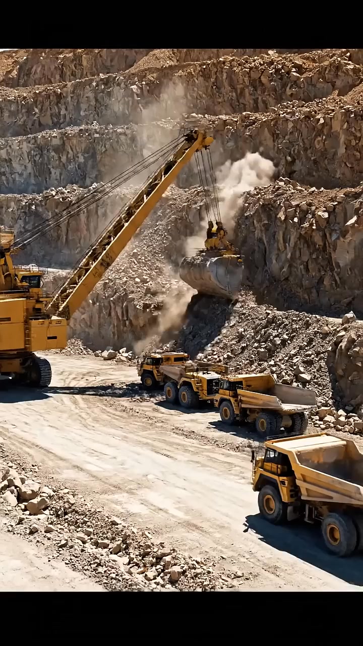 Raw Power： Giant Mining Machines in Action! ⛏️ Heavy Equipment at Work ...