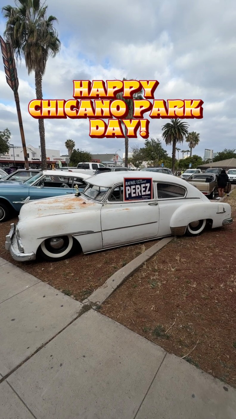 We're here! Happy Chicano Park Day! - #sandiego #lowrider