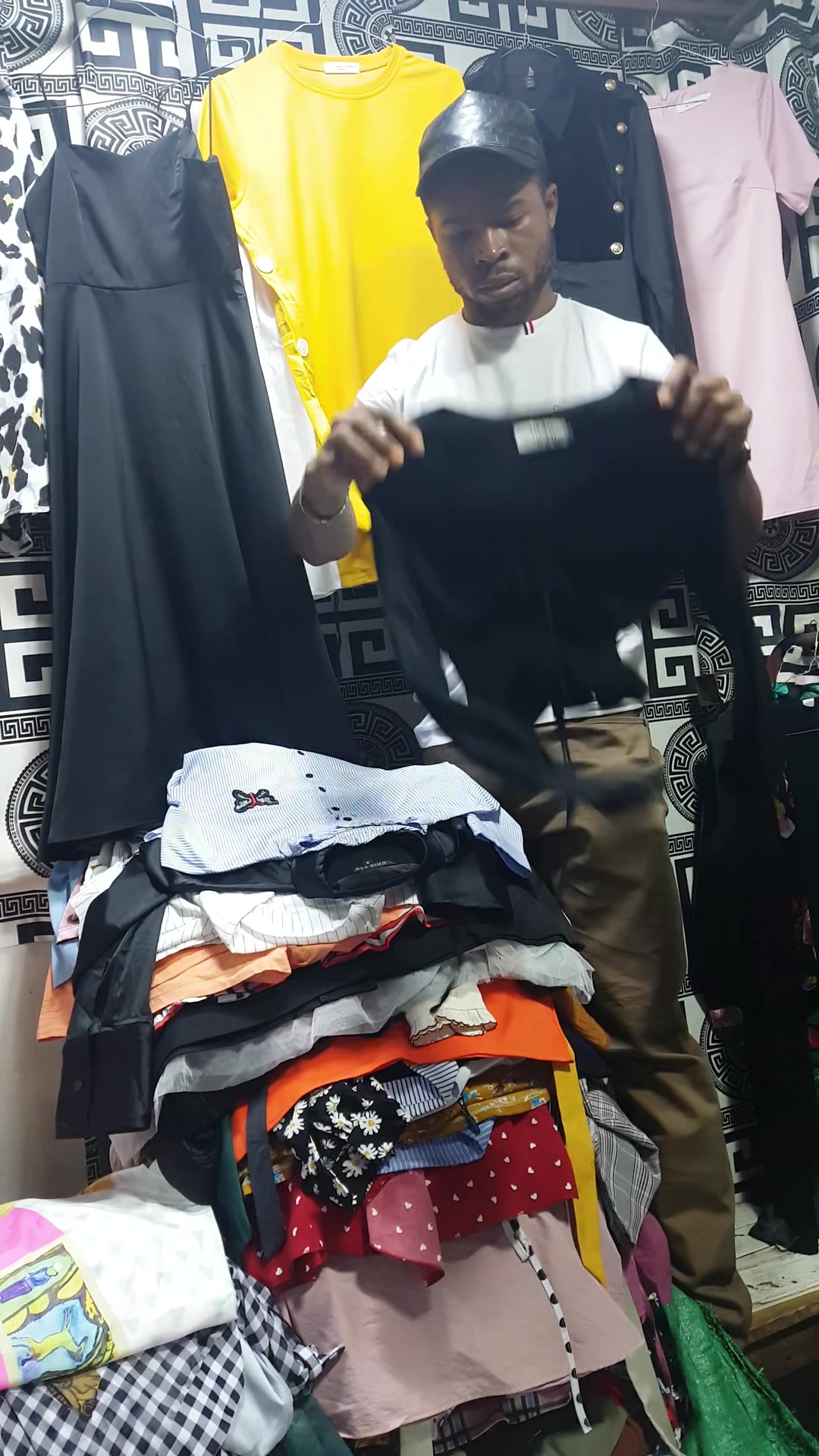 Lot De 2 Pièces : Chemisier Et Jupe Florale Bleu Marine Carole Little Taille 4