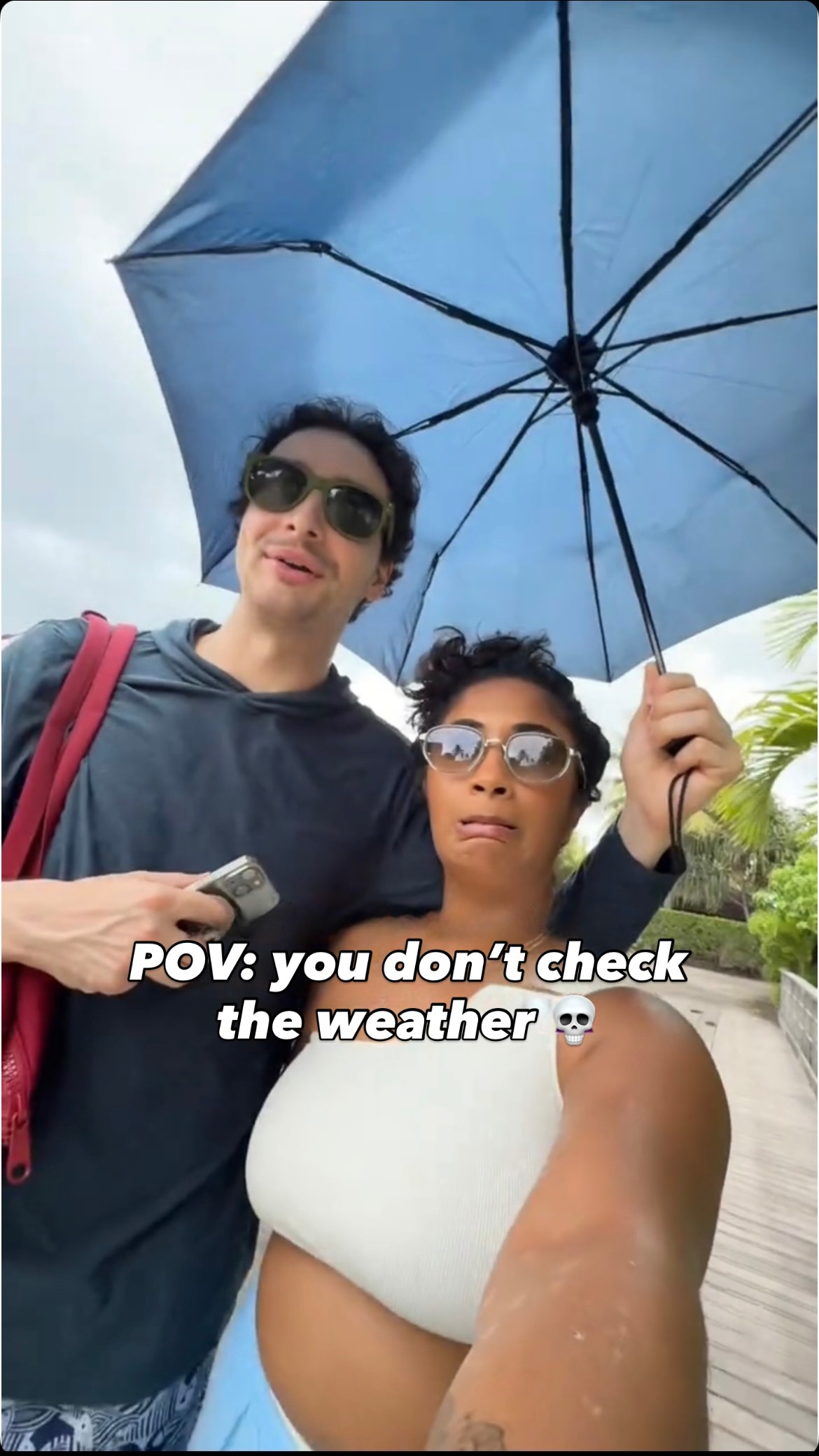 Note to everyone: check the weather before planning your honeymoon 😭 # ...