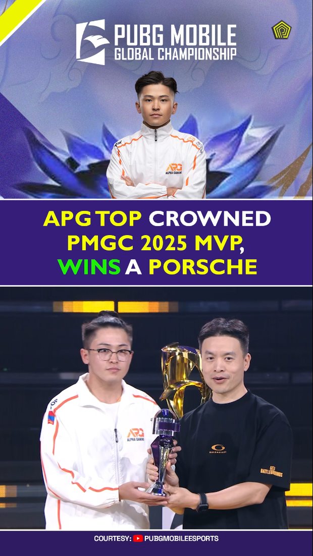 APG Top becomes PMGC 2025 MVP🏆 #APGTOP #pmgc2025 #bgmi | Penta Esports ...
