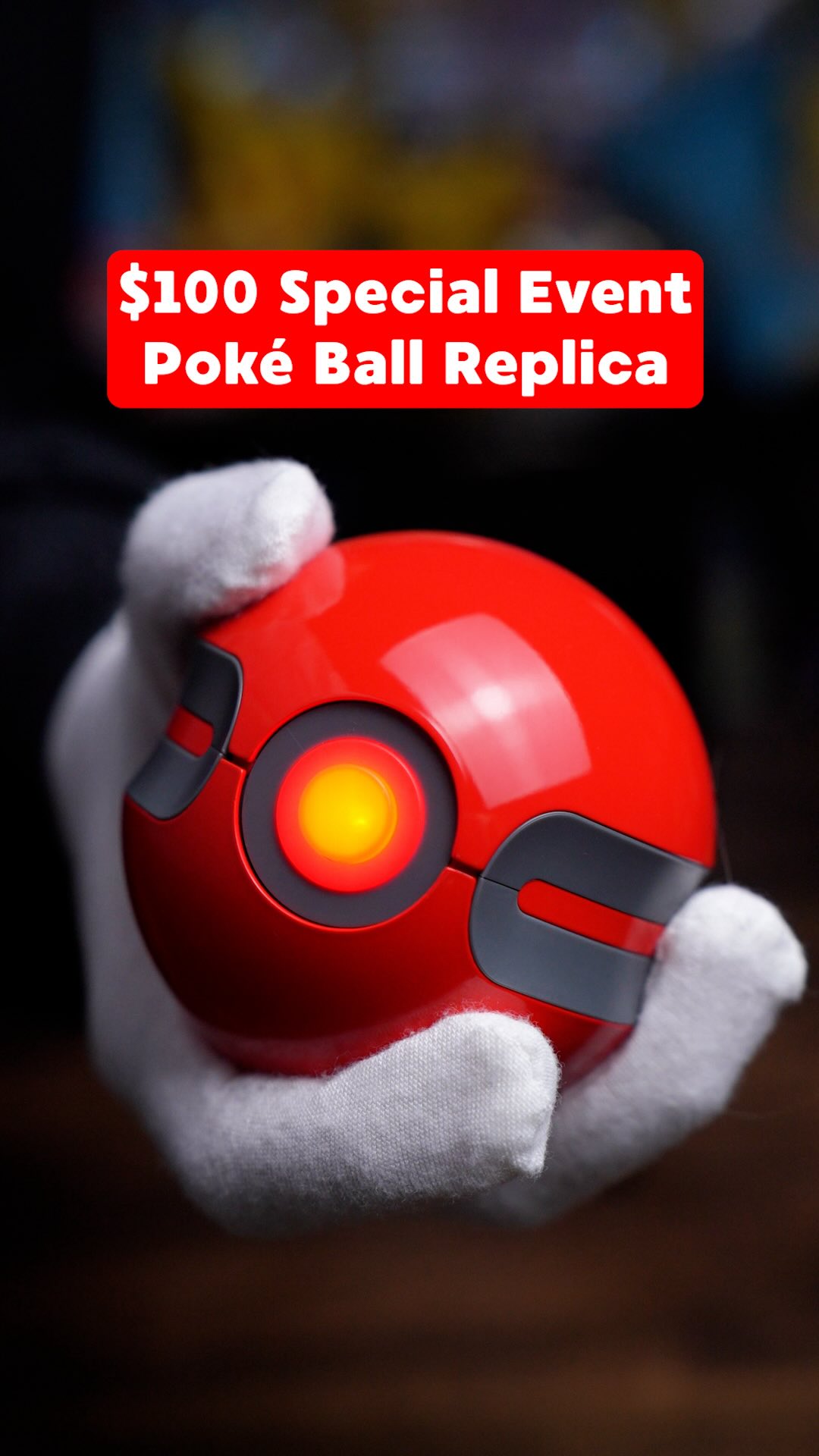 $100 Cherish Ball from Pokémon Center 😍 This may be the best Poké
