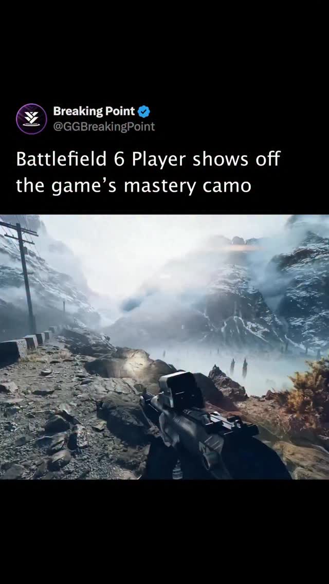 What do you think about Battlefield’s Mastery Camo? 🤔 🎥: @maxiqyt #cod ...