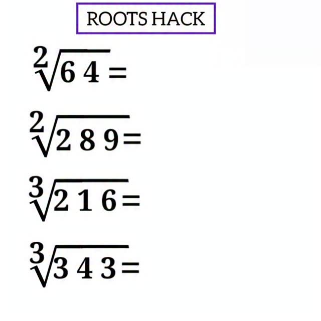 Cube Root tricks #cuberoottrick #squareroot #squareroottricks # ...