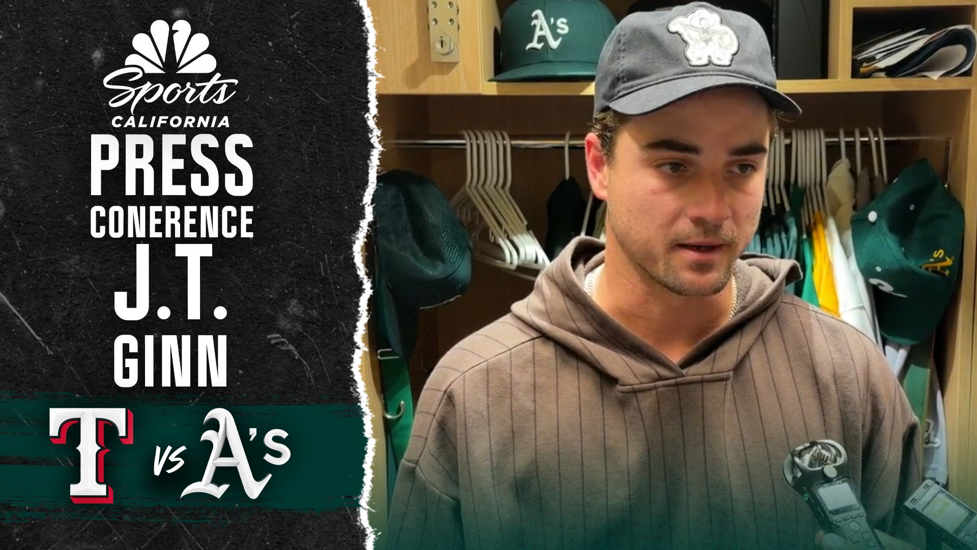 Starter J.T. Ginn assesses strong outing after Athletics