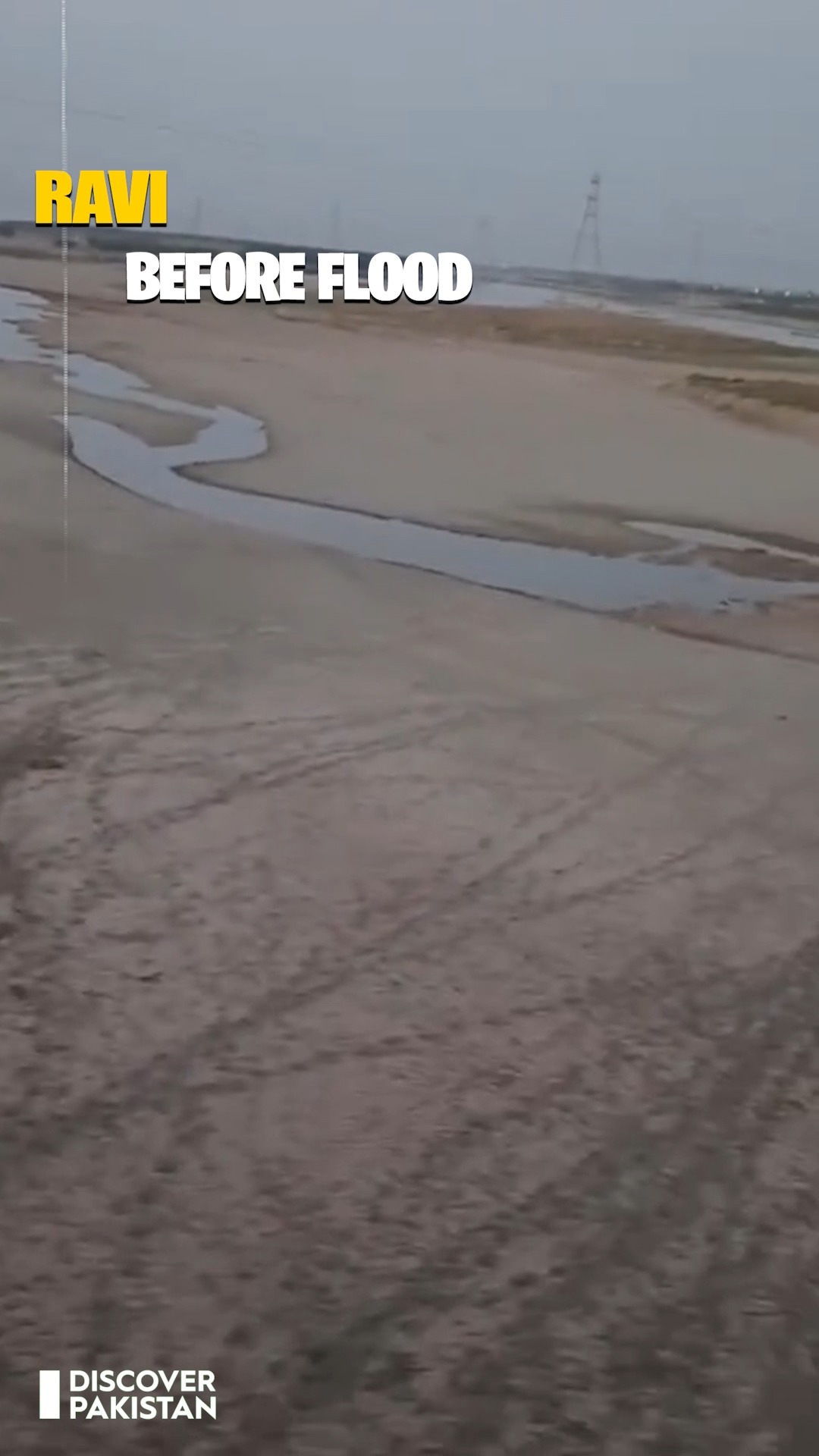 Ravi River: Before and After the Flood #riverravi #flooding #flood # ...