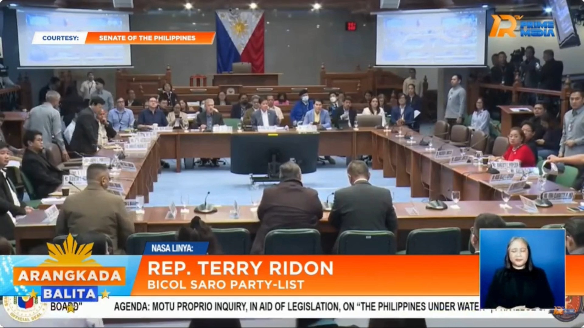 Ayon kay Bicol Saro Partylist Representative Terry Ridon, nanatili pa ...