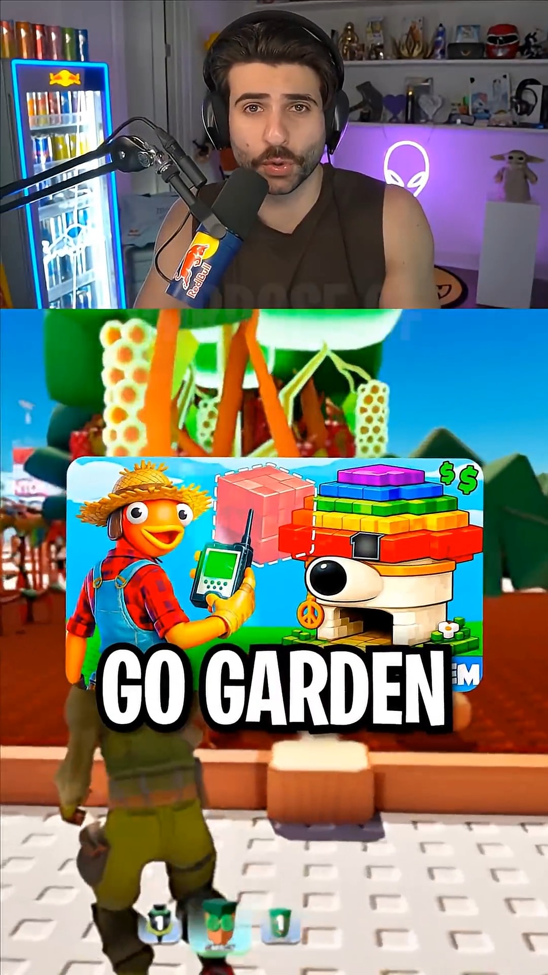 Saving Courage from going bankrupt in Go Garden #fortnite
