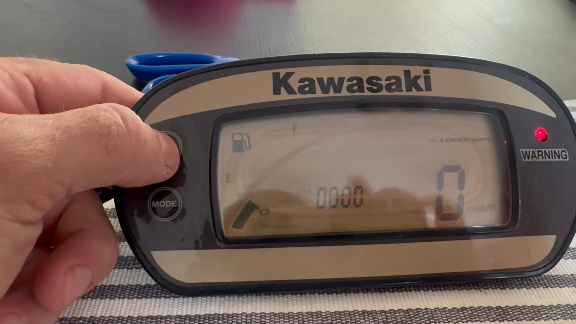 Restoring Kawasaki STX 15F display