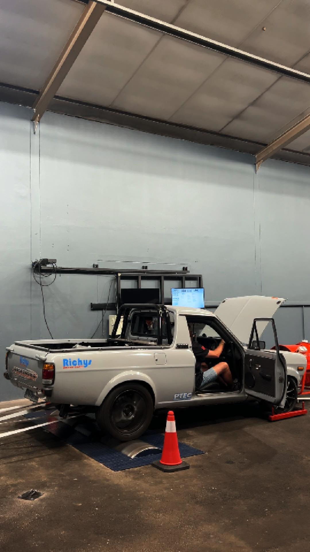 A 1 OF 1 Nissan 1400 bakkie with a 1UZ-FE Lexus V8 mated to a ZF8HP ...