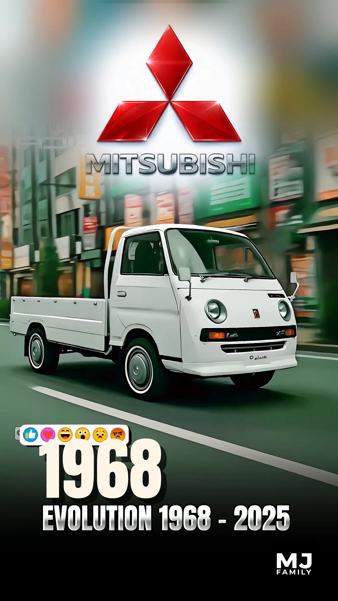 Mitsubishi Delica Evolution 1968 - 2025 | MJ Family