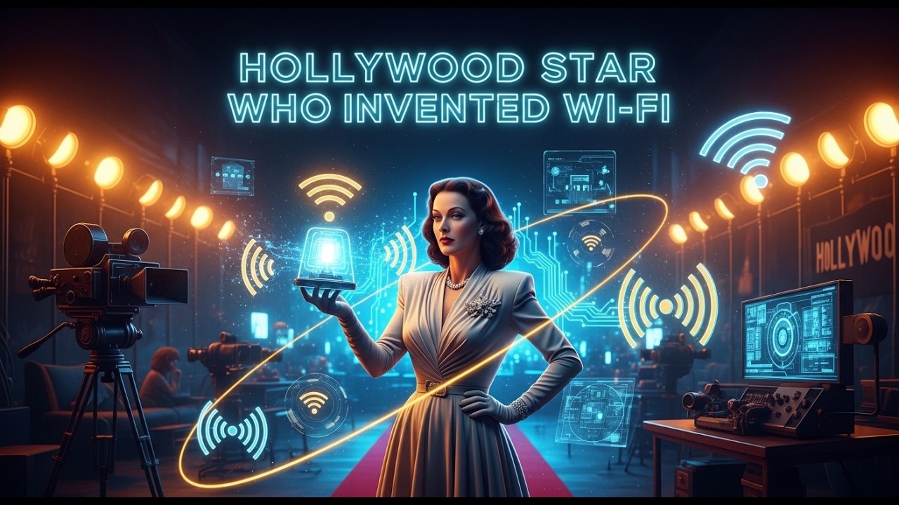 Hedy Lamarr – Hollywood Star Who Invented Wi-Fi - The Wrong File ...