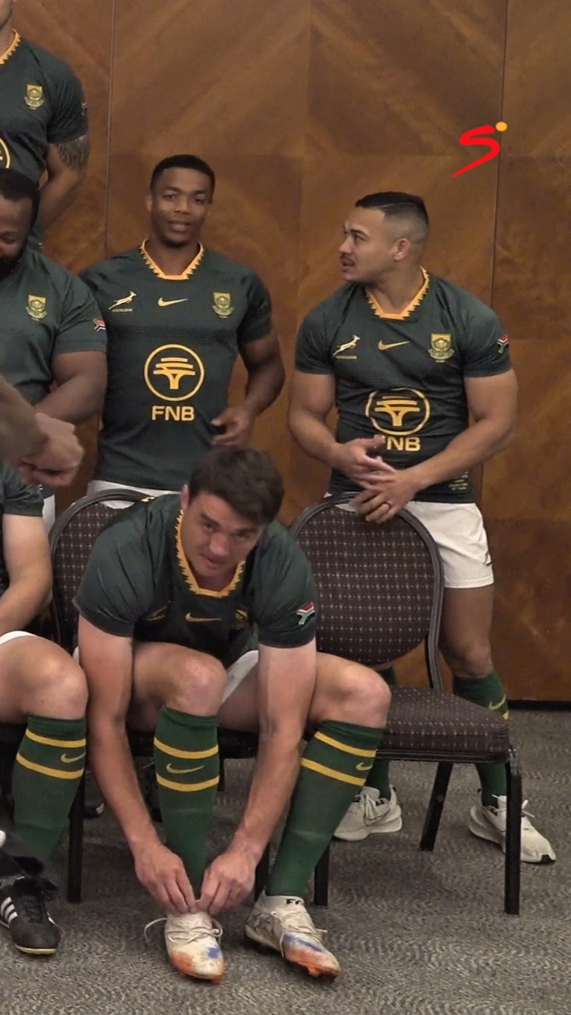 First team photo of the Outgoing Tour 📸 The Springboks are locked in to ...