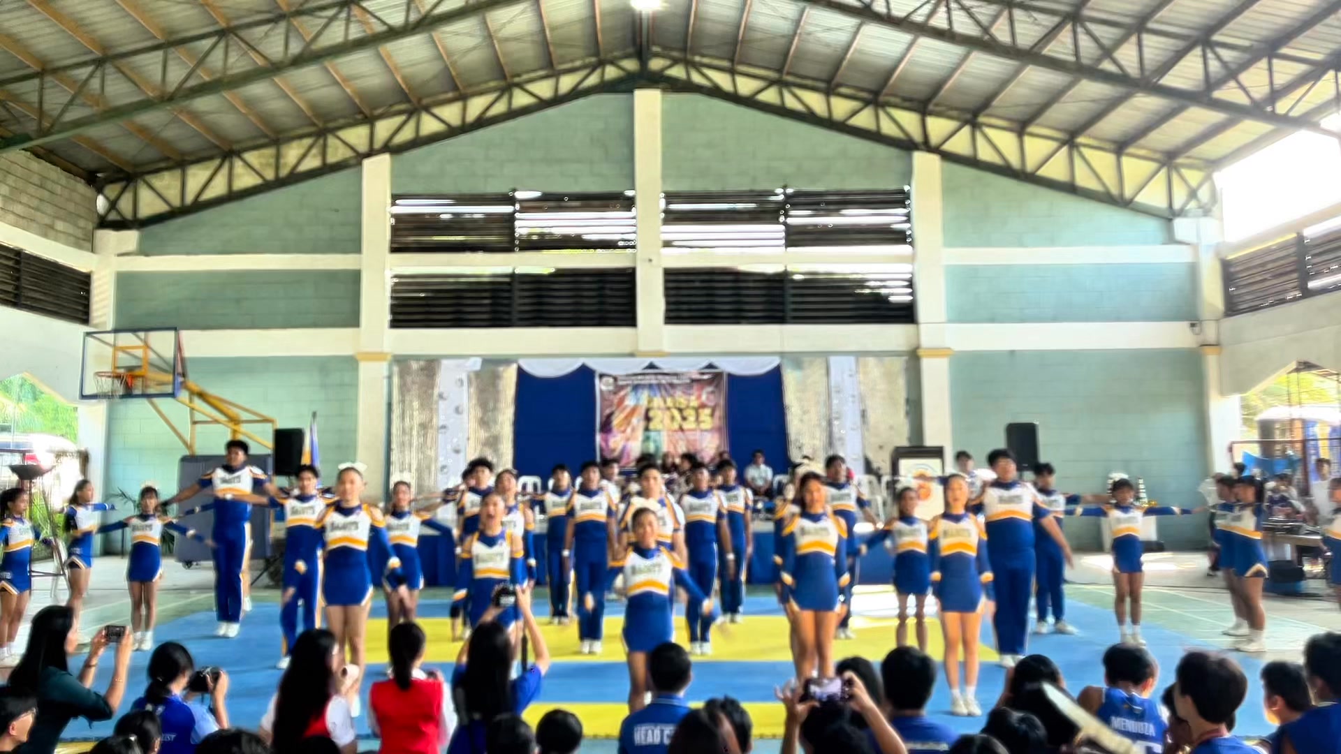 Perps SaintSquad - Cheer GMAISA 2025 Opening Performance 💙🤍💛 Imperfect ...