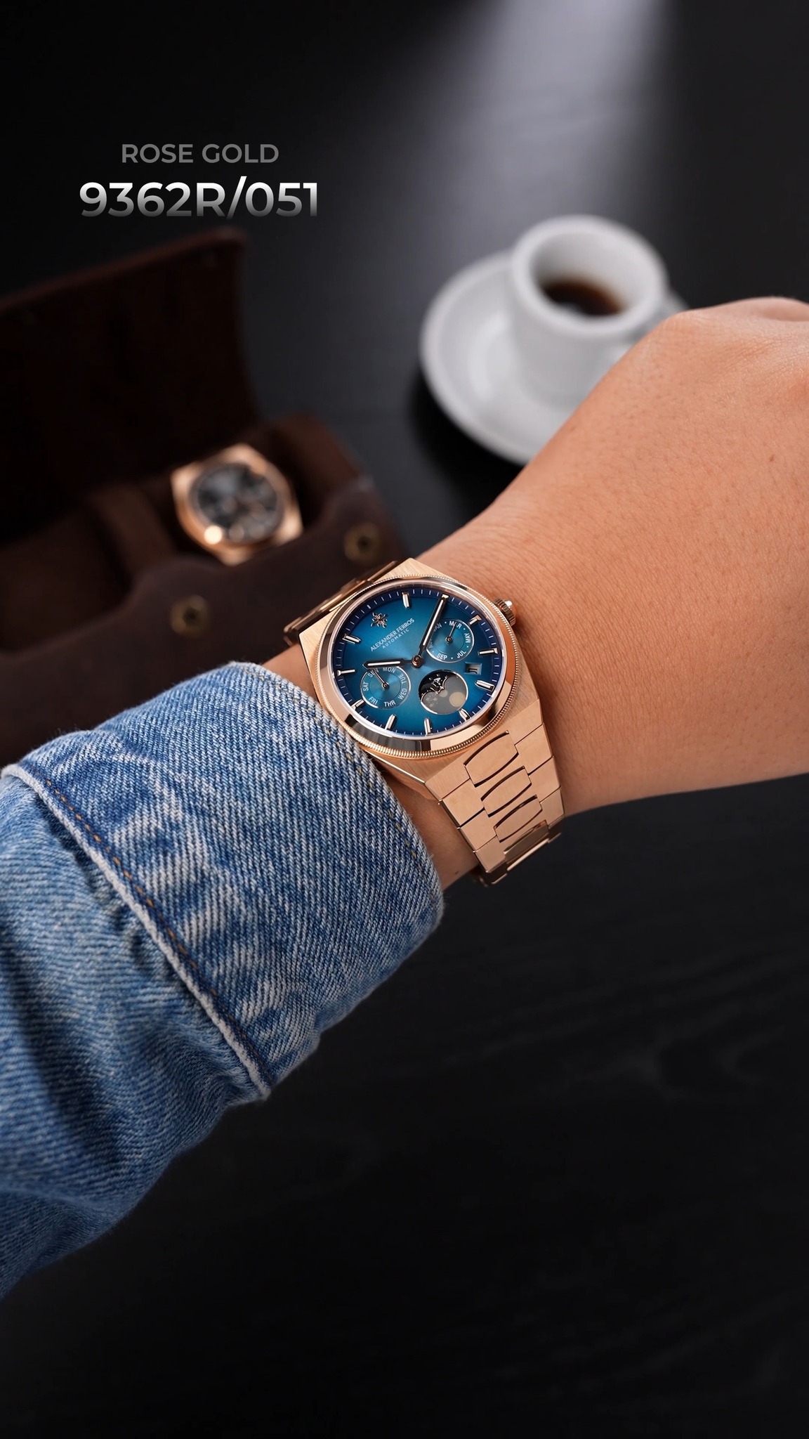 Alexander Ferros 8132S/02 - Minimalist design paired with elegant