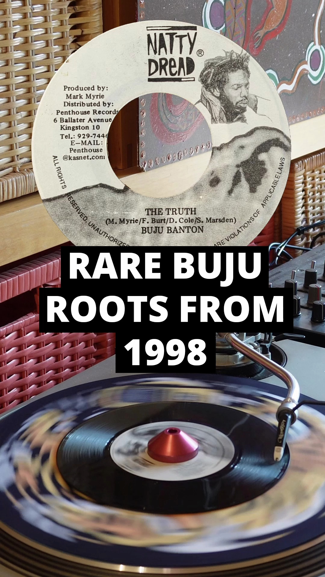 18 July 1995, 30 years ago today, Buju Banton released “Til