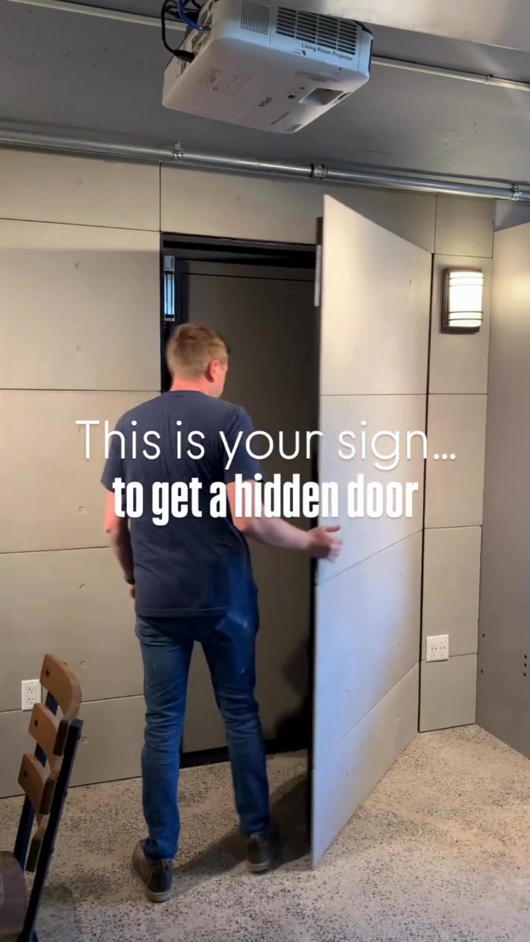 You’ve been eyeing a hidden door for a while now… and this is your sign ...