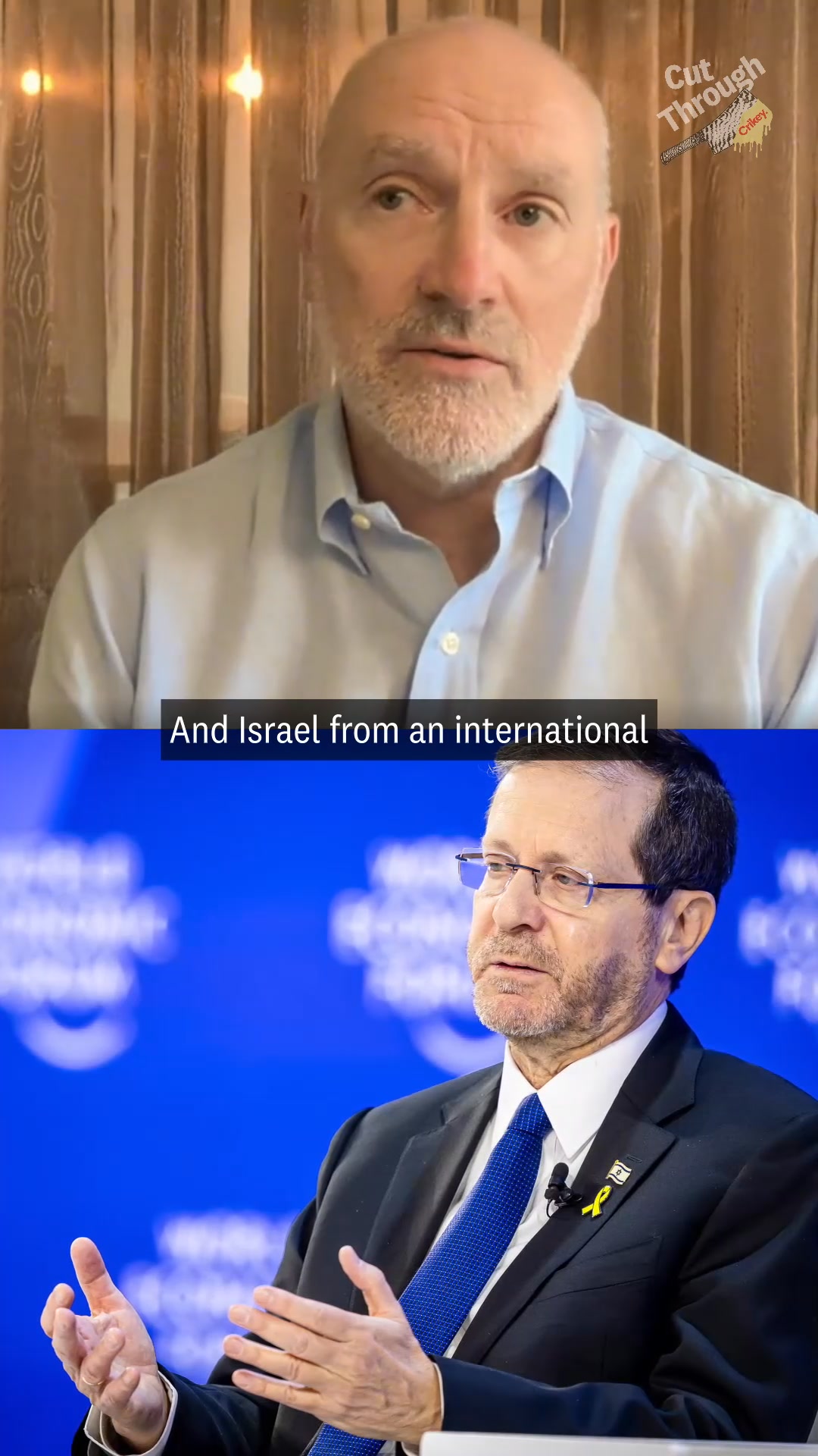 While Israeli President Isaac Herzog was touring Parliament House, the ...