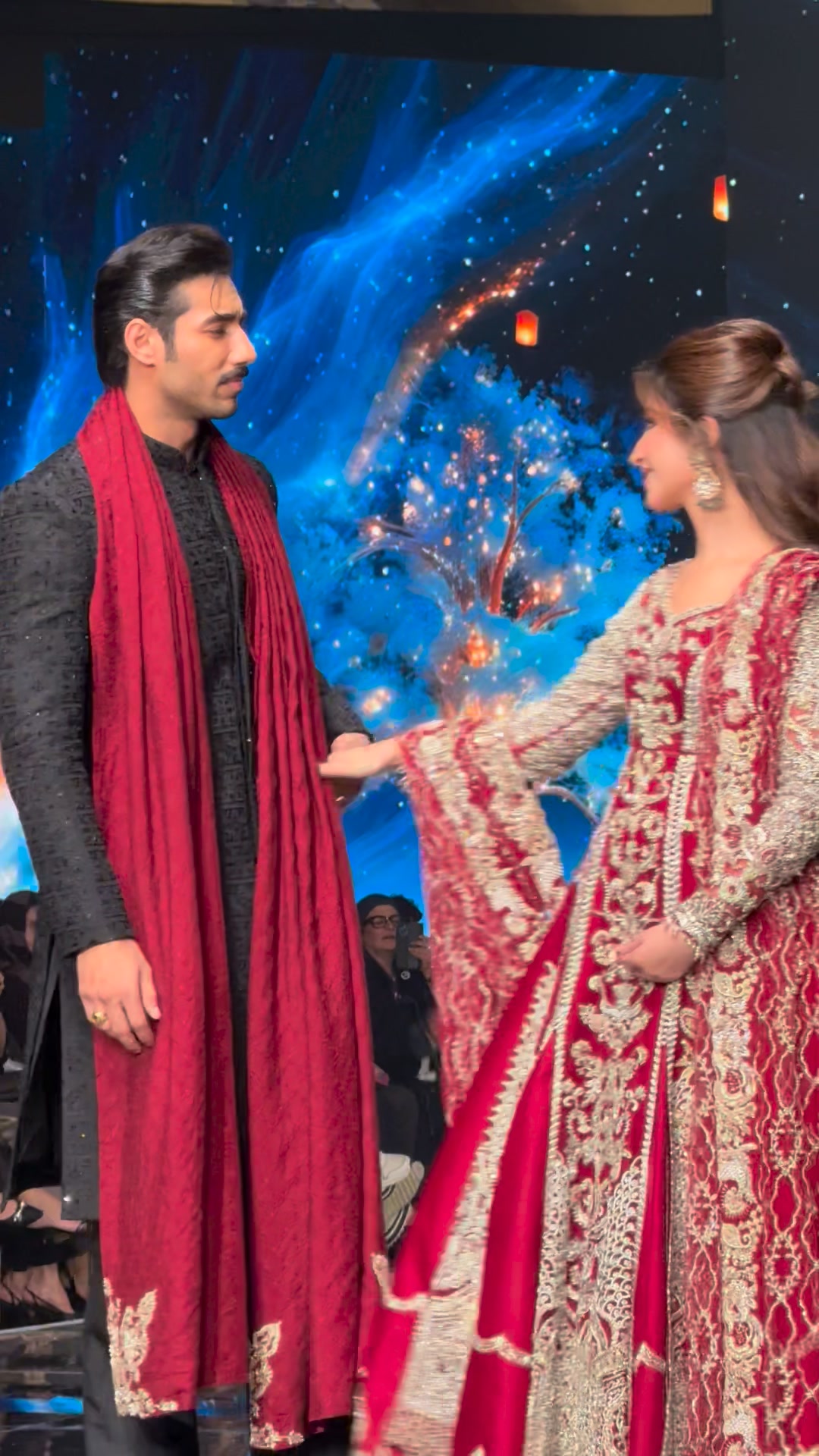 Ali Raza and Kinza Hashmi command the spotlight as showstoppers for ...