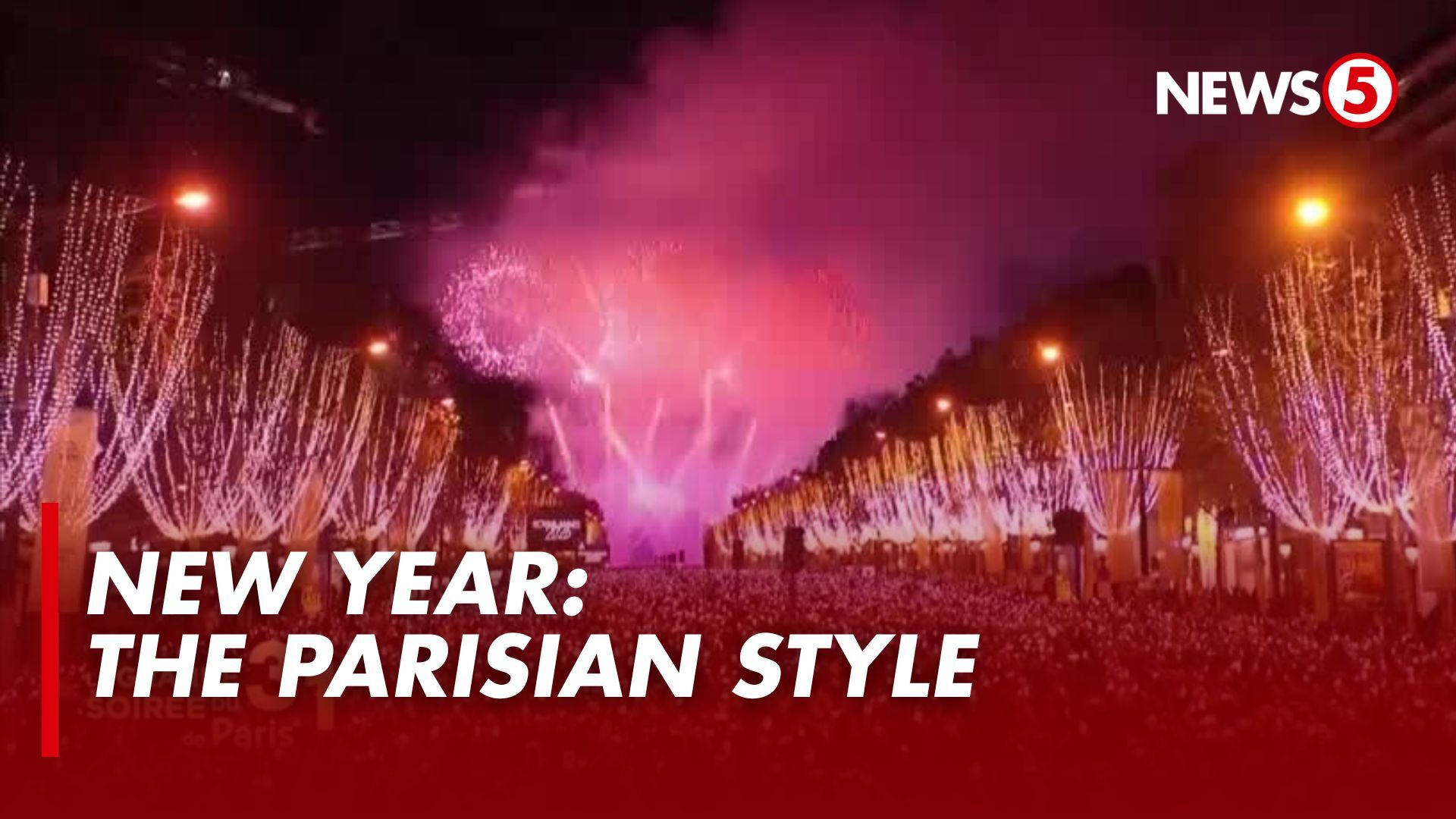 BONNE ANNÉE! Muling pinatunayan ng Paris ang bansag nitong 