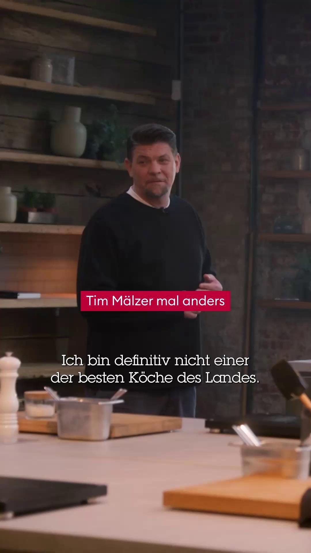 Tim Mälzer zeigt sich mal von einer ganz anderen Seite. Als Mentor ...