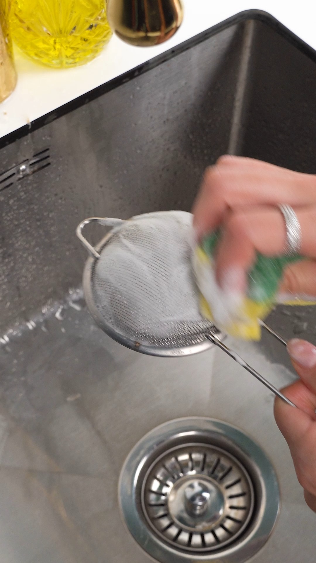 Colander cleaning hack 🎬 This video was produced by Network Media and ...