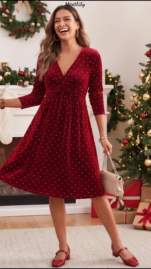modlily christmas dresses Looking for dress that feels comfortable and looks flattering?Our popular styles offer tummy coverage, gentle support, and a fit designed for real women—perfect for cruises and vacations. | Hell Bunny Patti Pinafore