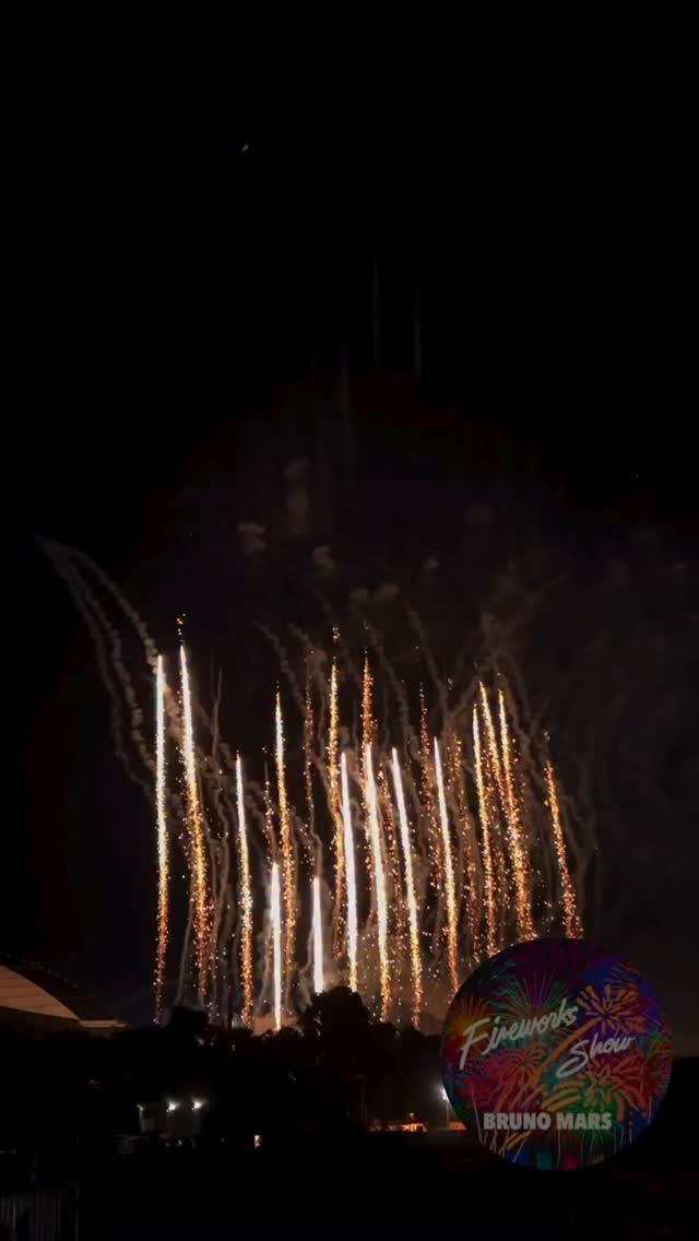 🎇 Bruno Mars Fireworks Show 2025 in Saitama, Japan 🎇 This