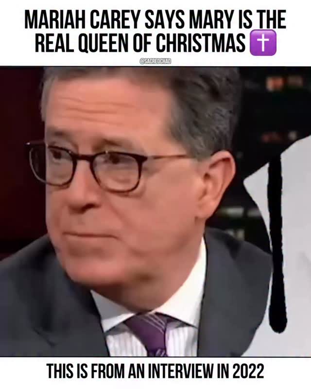 In a 2022 interview on The Colbert Questionnaire, Mariah Carey pushed ...