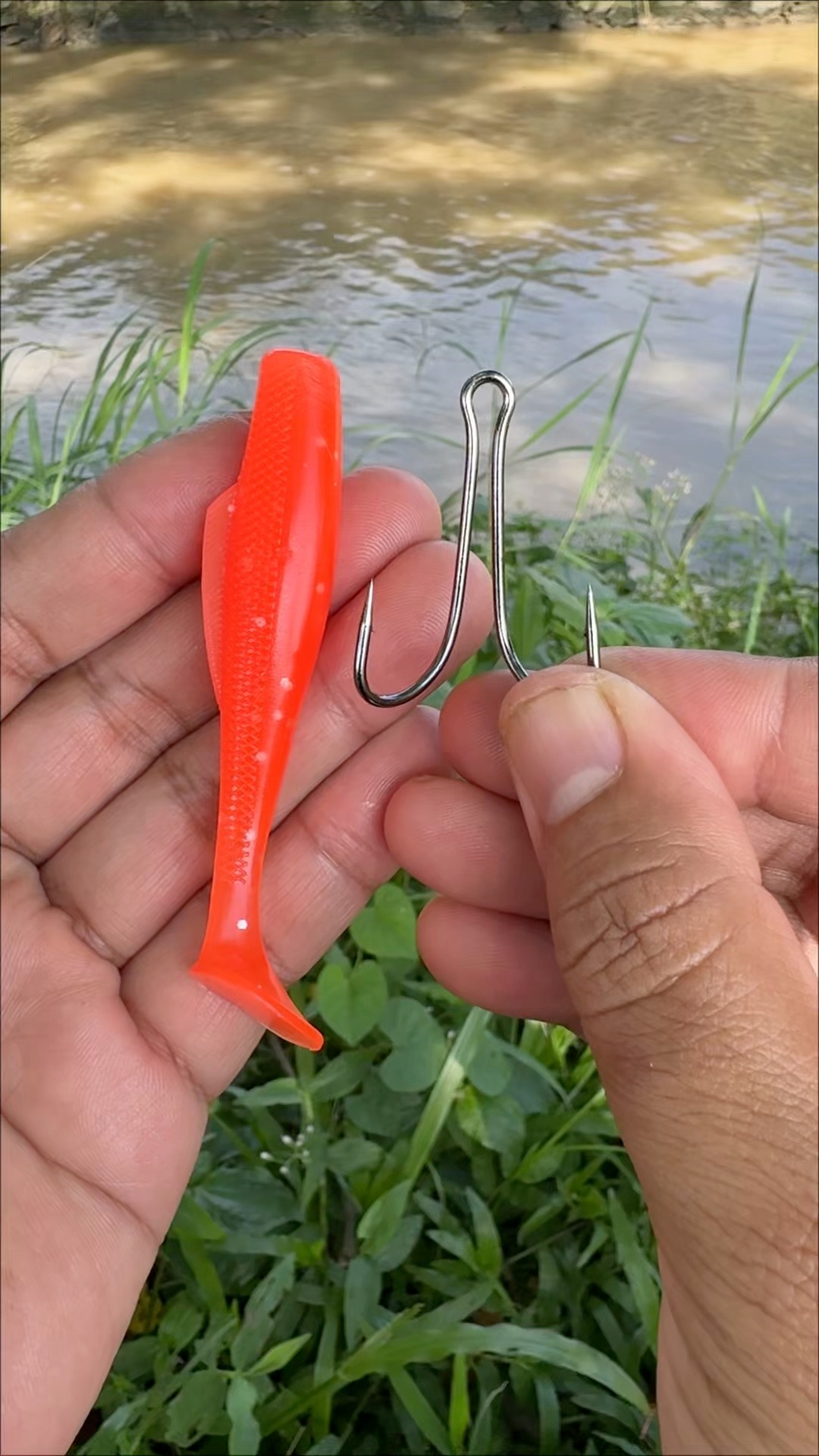 Easy Soft Lure Rigging Techniques for Beginners👍👍 . #fishing # ...