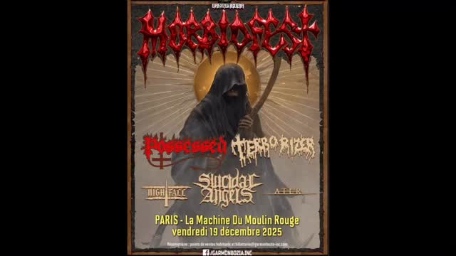 POSSESSED at the Moulin Rouge December 19, 2025 🎥 @philrdiy #possessed ...