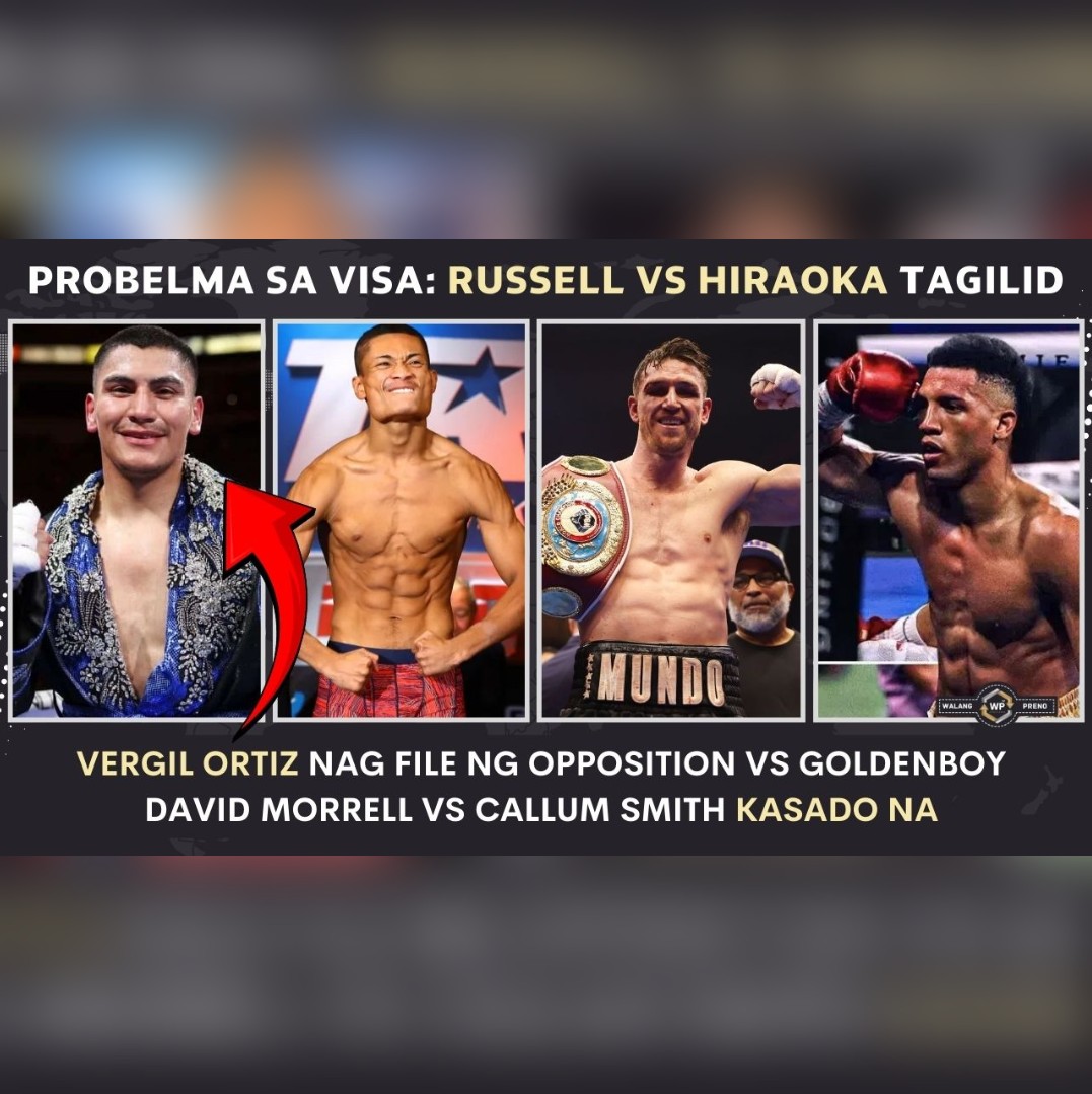 LAKI ng Offer kay Vergil Ortiz ng Matchroom | Andy Hiraoka vs Russell ...